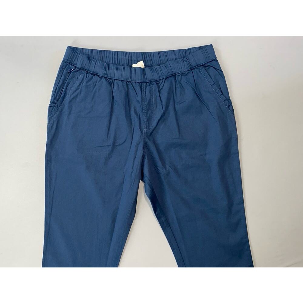 Pact Men's Pull On Lightweight Organic Cotton Canvas Jogger Pants. Men's L. New.